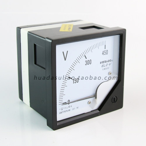 测试表 6L2-A 150/5A机械指针式交流电流表 80*80 6C2直流表80*80