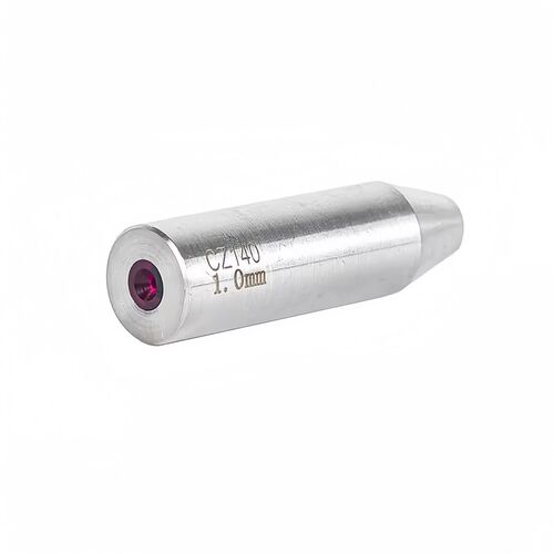 穿孔机打孔机配件细孔放电眼模红宝石指向器0.2-3.0mm尺寸12*42mm