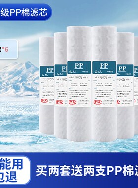 家用通用净水器滤芯 五级过滤PP棉RO膜 10寸前三级过滤套装 反渗