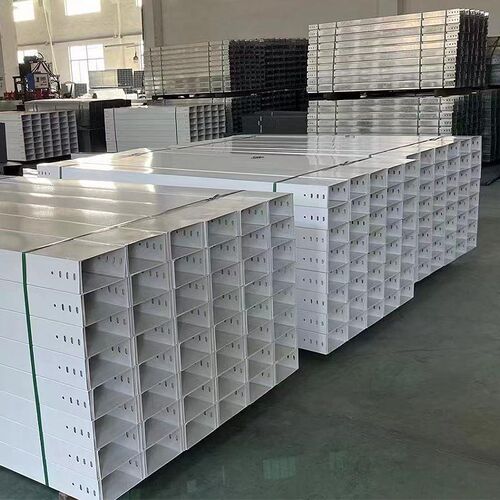 强弱电明装防火喷塑金属铁线槽 300*200*100*50镀锌电缆桥架