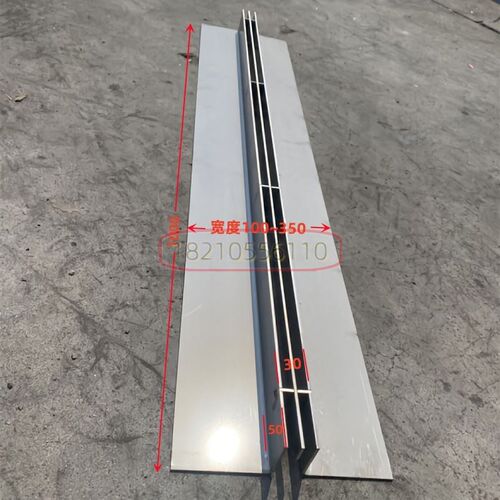 槽盖格栅缝隙式地沟U型槽隐形弧形庭院不锈钢线性排水沟盖板井盖