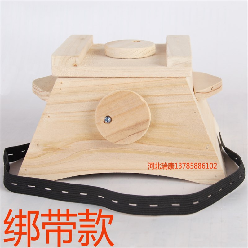旭康艾灸盒实木制单孔随身灸仪器罐家用便携式腰腹背颈部全身隔姜图片