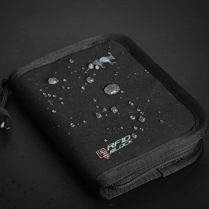 독일 TAHU TT RFID B 통근 지갑 정보 보안 야외 휴대용 도난 방지 및 찢어짐 방지 보관 문서 가방