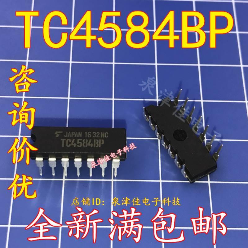 全新现货 TC4584BP TC4584 DIP-14 CD4584BE 14584 逻辑IC 原装*