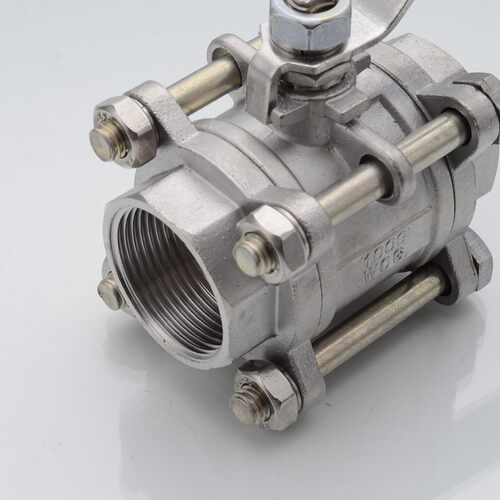 Q11F-16P201 304 不锈钢三片式球阀 3PC内螺纹球阀 DN15 20 25