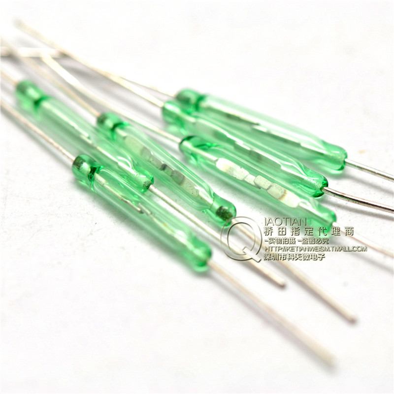 MKA14103j  干簧管 磁控开关 玻璃2*14MM 常开 (10只)
