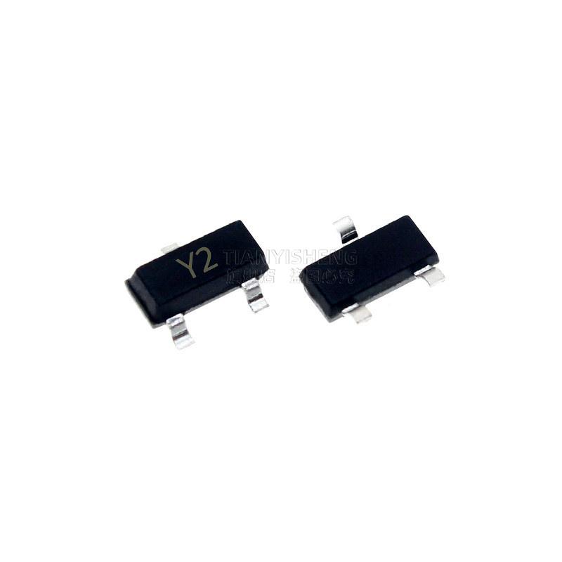贴片三极管S8050 丝印J3Y SS8050 Y1 S8550 2TY SS8550 Y2 SOT-23