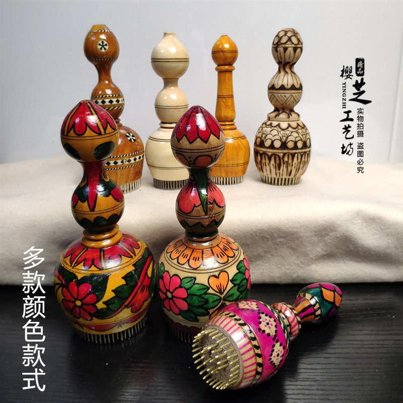 新疆特色手工艺品做馕工