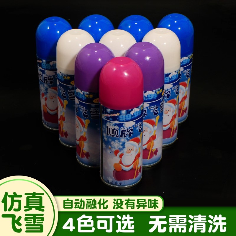 圣诞节装饰手喷彩带彩条婚礼道具