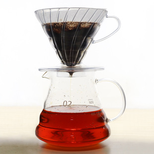 螺旋式 手冲滤杯 滴滤式 过滤器 家用咖啡壶咖啡器具套装