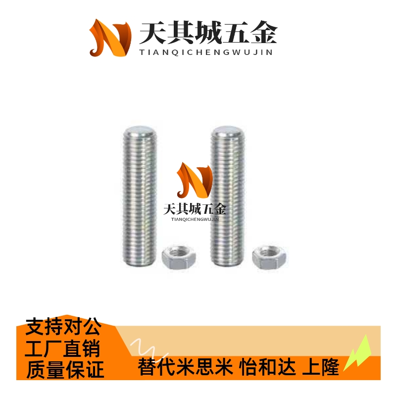 ANBS3/4/5/6/8/10/15/20内六角调整型螺丝组件PAS15细牙不锈钢型