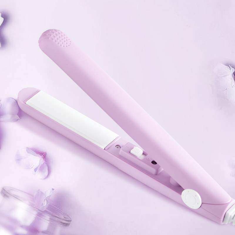 迷你夹板女拉直发直卷两用直板夹浏海G卷发棒器迷小型懒人大卷 紫