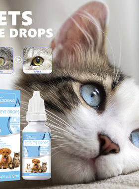 Pet Eye Drops for Cats and Dogs Eye Tear Stain Relief Eyes G