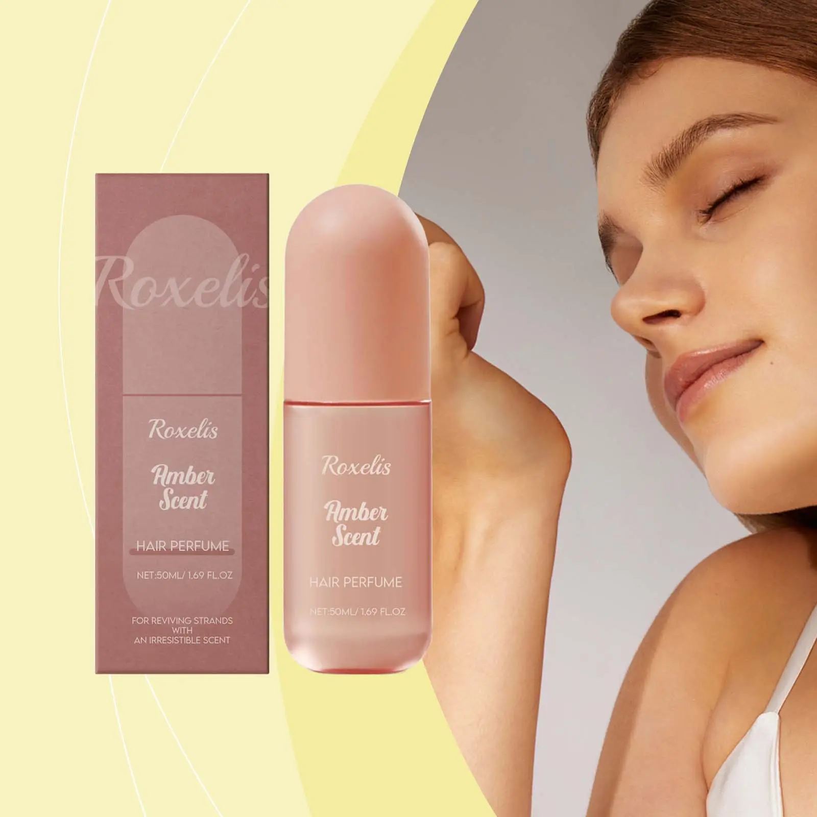 琥珀香氛喷雾头发身体温和两用