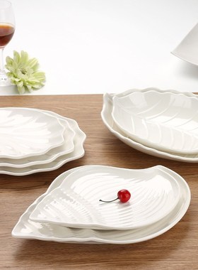 速发白色密胺盘子商用火子店饭店碟盘仿瓷餐具v凉菜盘小吃菜锅塑