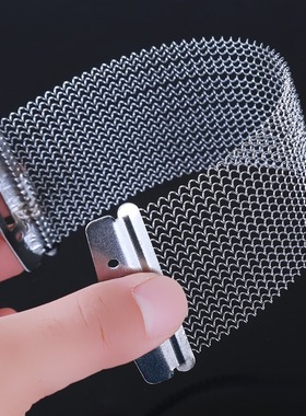 Silver military drum accessories sound string sand belt smal