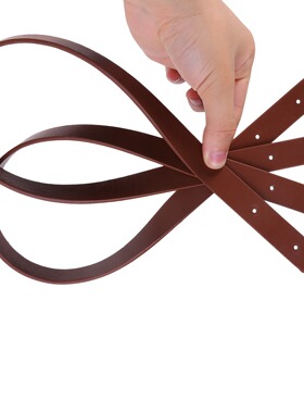 2-pack detachable PU leather bag shoulder strap belt hand-he