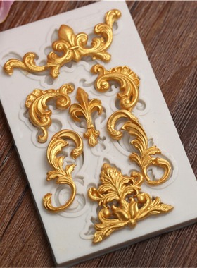 Embossed cake silicone mold DIY cake mold chocolate mold soa