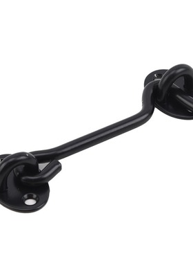 Black one piece (one set of window hooks with four screws) s