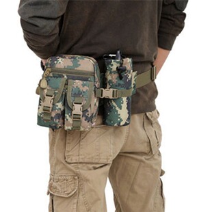 Tactical Nylon Army Fans Outdoor Waist Bag Camouflage Waist