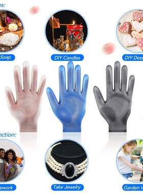 Multi functional silicone gloves for household kitchen and r