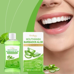 Mouthwash Vera Odour Aloe Teeth Gentle Fresh Cleaning