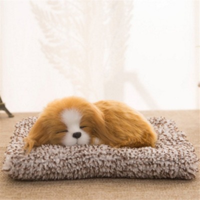 可爱仿真狗汽车摆件用品中控台