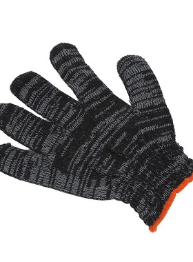 24 black and silk gloves/12 pairs of black and white striped