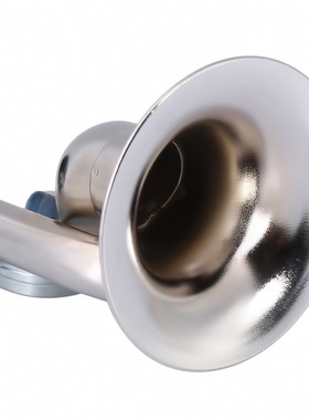 Silver bicycle snail horn mountain bike loud air horn cyclin