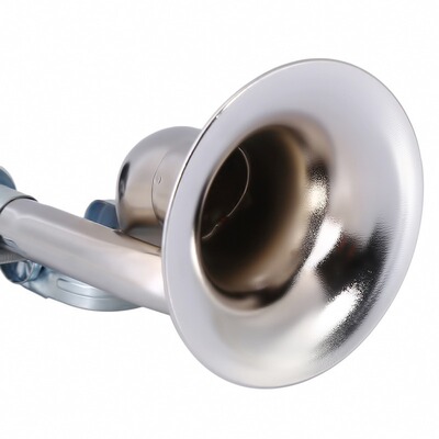 银色自行车蜗牛喇叭山地车大声气