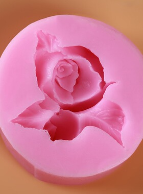 Picture color Rose cake mold Chocolate mold Soap mold Soap m