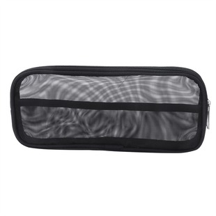 Nylon mesh makeup brush bag travel grooming toothbrush stora