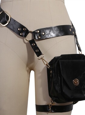 Brown retro style PU small square bag women shoulder bag cro