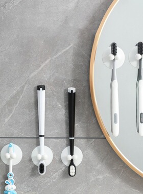 Toothbrush suction cup wall mounted suction cup electric too