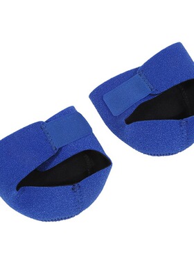 Silicone heel pad for pressure relief and pain relief Velcro