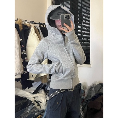 显瘦15GET美式外套卫衣