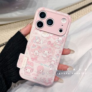 ZYL超可爱少女心仿皮适用于华为Mate80/70/60pro/50手机壳nova14pro/13/12/11/9华为P80ultra/70/60气垫