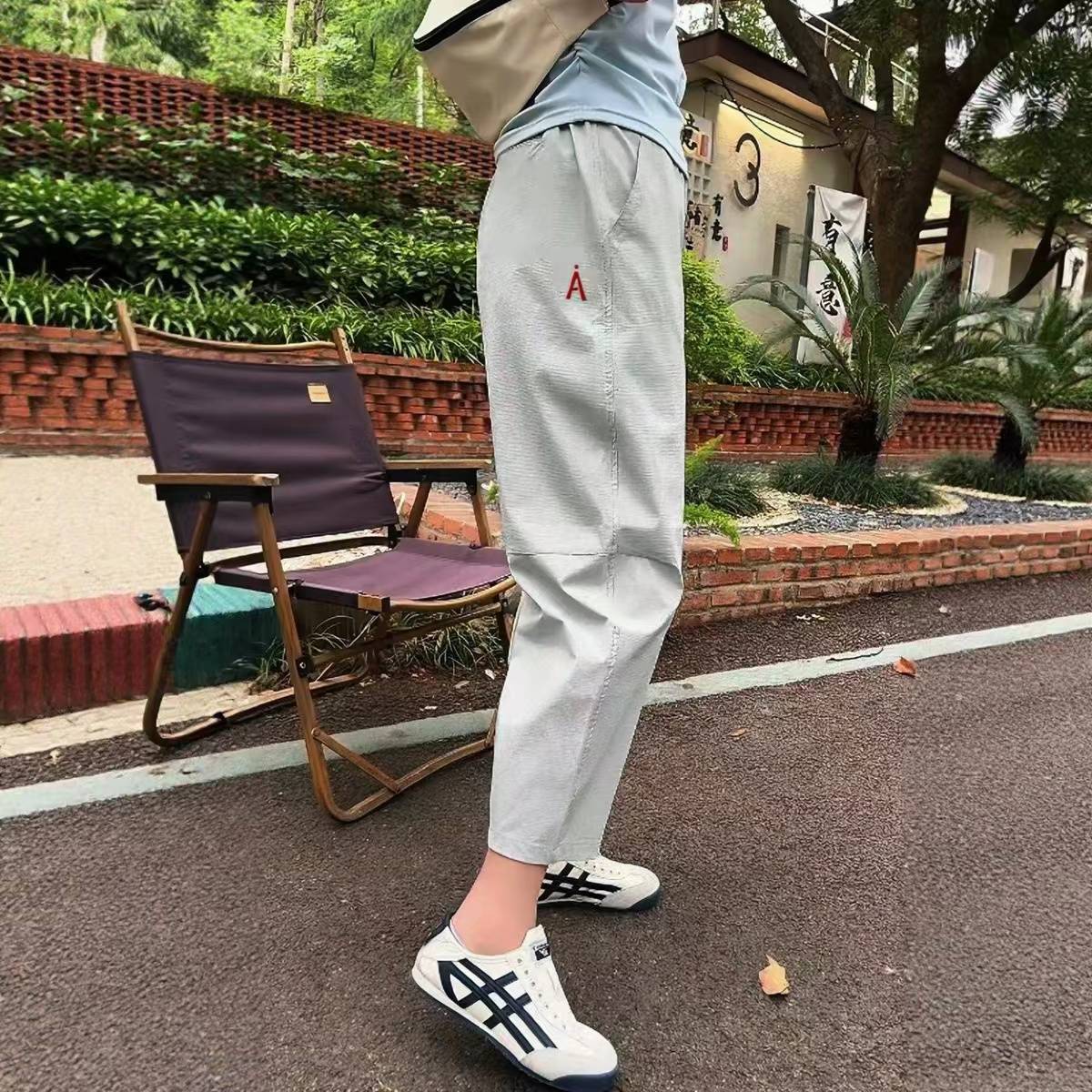 裤子女款夏凉感冰丝裤速干防晒