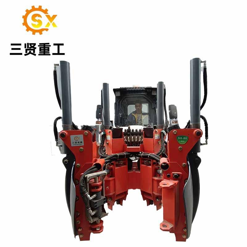 液压树移植机四瓣式挖树机园林苗圃绿化移树机挖坑机