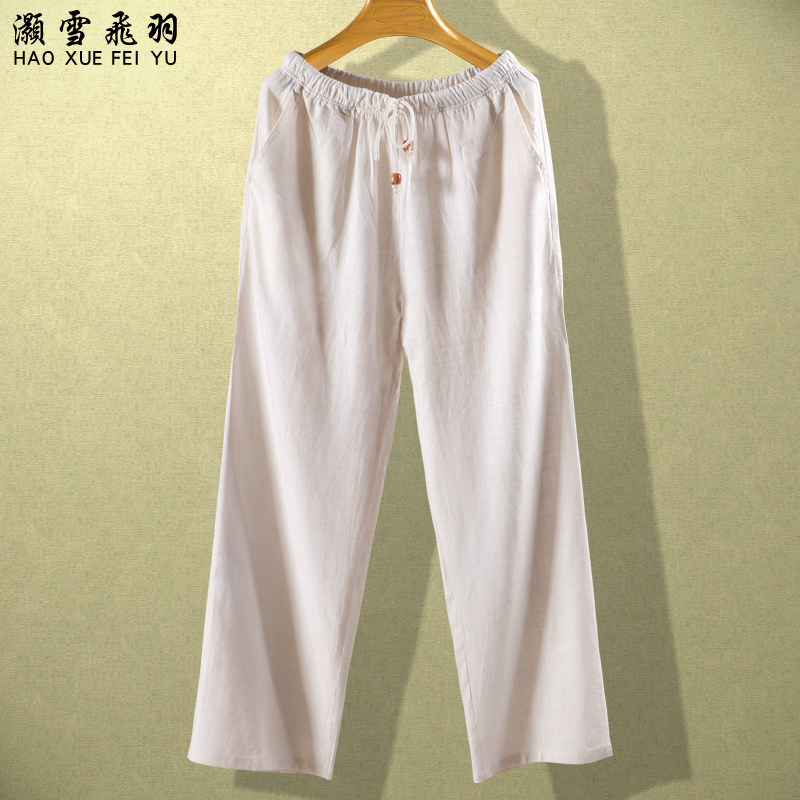 夏季棉麻休闲裤子中老年长裤男宽松中国风松紧腰老人中高腰裤|msdalam kategori Pakaian Lelaki, seluar santai - dari Buy2taobao.com untuk memberikan perkhidmatan ejen Taobao profesional membeli