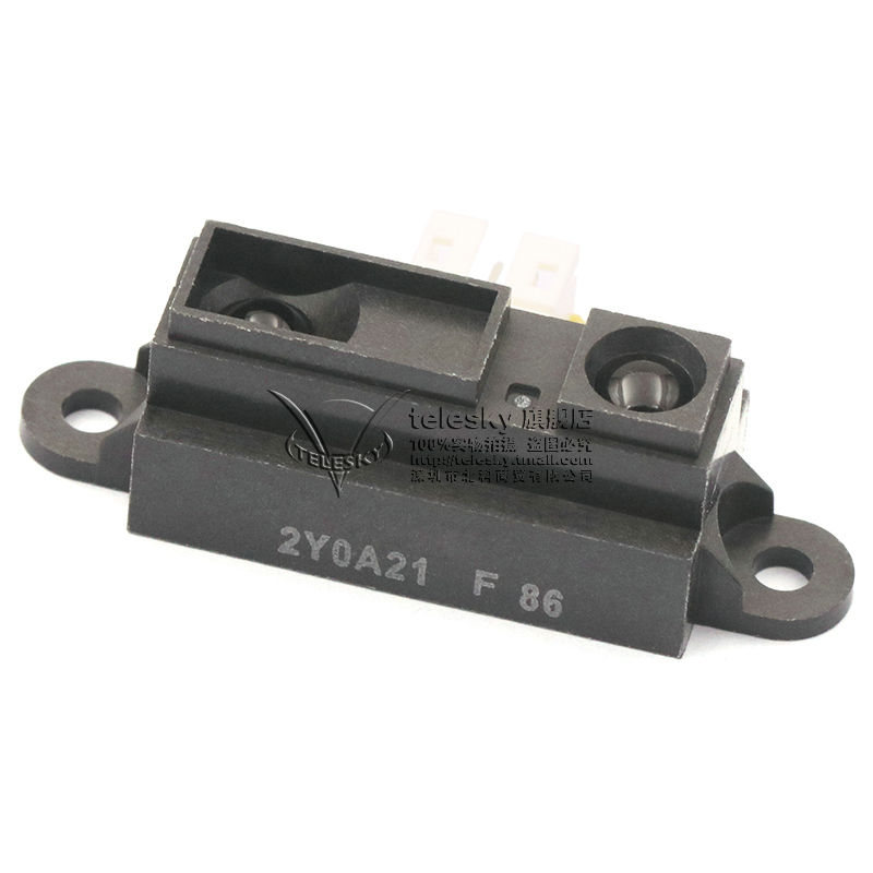 红外测距传感器GP2Y0A21YK0F 10-80cm距离传感器单片机智能小车