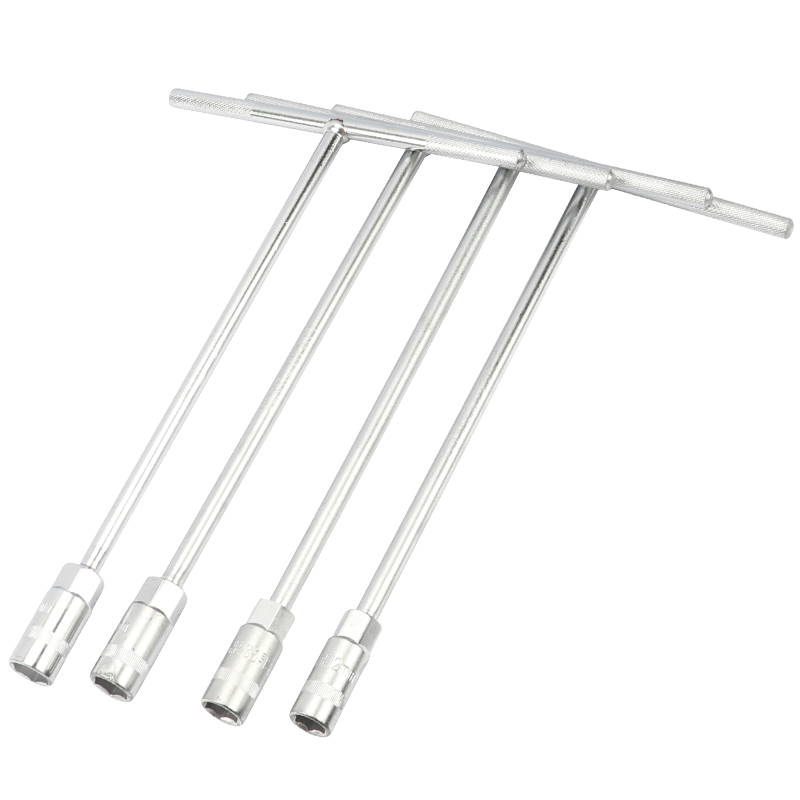 T型套筒扳手加长外六角扳手T字丁u字手动套筒6-7-8-10-14-17-19mm