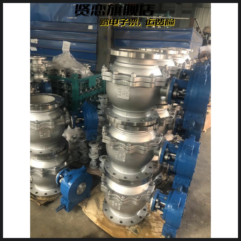 Q41F-16P不锈钢法兰球阀手动阀门DN20 25 32 40 50 65 80 100 125