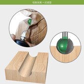 电动丸球刀圆底刀6mm加长柄茶盘茶几打胚球头雕刻刀打磨木工刀具