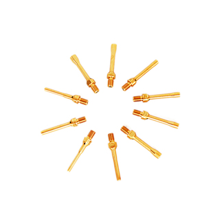 走心机背轴出水顶针弹出头津上20夹头加长斯达专用铜背轴M8M10M5