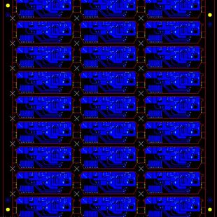 pcb打样贴片焊接cad转gerber拼板钢网制作双面铝基板加工fpc生产