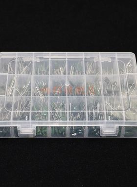0.22电容器24660件种100v盒装nf-470nf涤沦聚酯薄膜套装