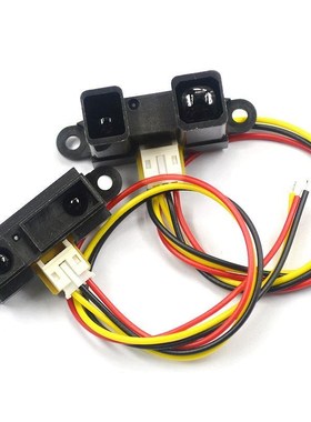 红外测距传感器GP2A21YK0F10-80cESVm2智0-150C0M距离单片机能Y小