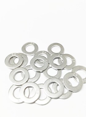 304不锈钢A2加硬200-300HV平垫圈GB/T97.1-2002垫片A级M6M8M10M12