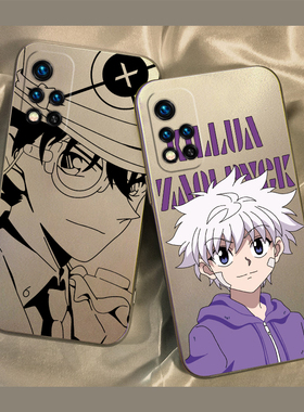 动漫电镀银适用小米红米note11手机壳note11tpro女10por新款note11e硅胶7男redmi液态8套pr0潮redminote9